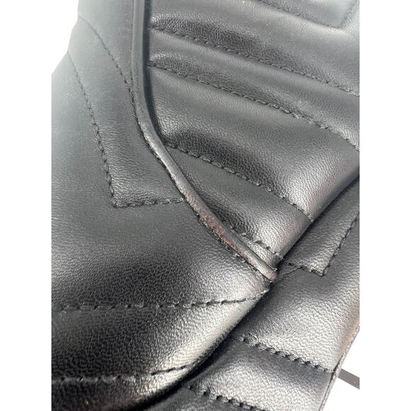 Gucci 95mm Matelasse' Leather Platform Boots in Black - Picture 11 of 16